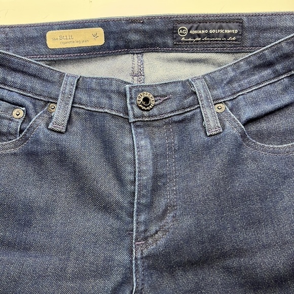 Ag Adriano Goldschmied The Stilt Cigarette Leg Jean Size 29R - Picture 15 of 16